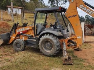 Retroescavadeira Case 580N Ano 2020, 280h