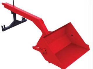 Pá Carregadeira Traseira Manual para Trator 60cv