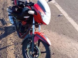Moto 150 Vermelha Completa com Freios a Disco