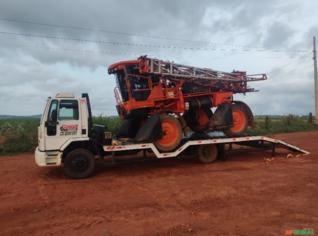 Transporte de Maquinário Agrícola - Caminhão Prancha