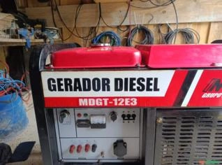 Gerador Diesel Trifásico MDGT-12E3 - 187h
