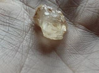 Diamante Branco Bruto - Peça Única