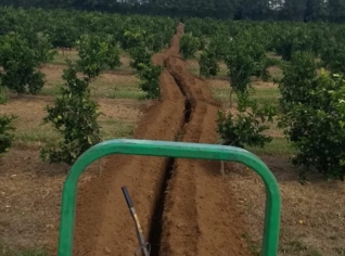 Serviço de Abertura de Valetas para Irrigação