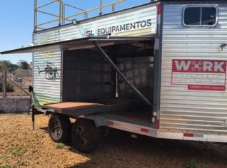 Carreta Drones 2 Eixos - Unidade Móvel Completa