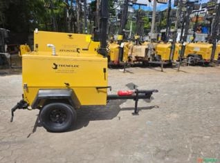 Torre de Iluminação Diesel Atlas Copco QLT10