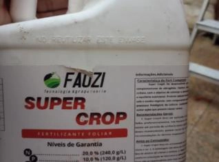 Fertilizante Super Crop para Nutrição Vegetal