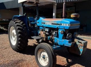 Trator Ford 6610 1985 - Pneus 18/4/34