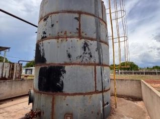 Tanque Aço Carbono 60m³ em Cuiabá - 60.000L de Capacidade