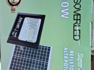 Refletor Solar LED 100W Kit 5 Unidades
