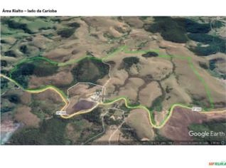 Área de 170 ha com ótima topografia em Bananal - SP