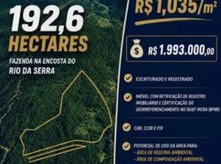 Fazenda em Monte Castelo - 192,6 hectares à venda