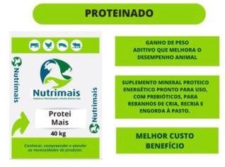 Sal Proteinado Enriquecido - 40kg