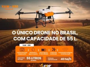 Drone Pulverizador YAW-S50 - Alta Performance e Economia