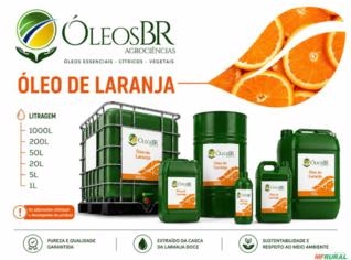 Óleo Essencial de Laranja - Torrinha, SP