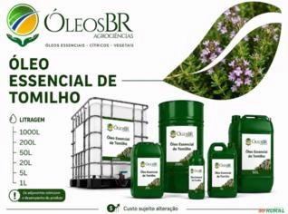 Óleo Essencial de Tomilho - Agrícola