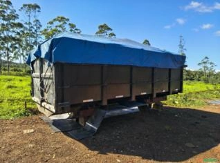 Caçamba Agrícola em Joinville - 25m³, Hidráulica