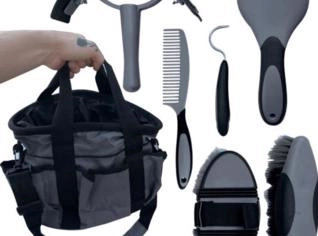 Kit Grooming para Cavalos - Com Bolsa