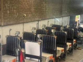 Torre de Iluminação Solar para Locação em Belo Horizonte