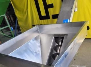 Rosca Transportadora Inox para Gelo