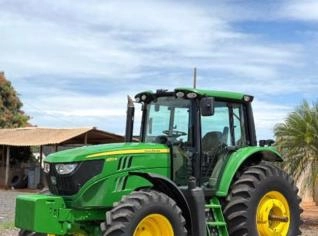 Trator John Deere 6150 M - Ano 2021 - 150 CV