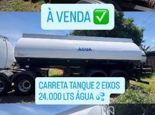 Carreta Tanque - Armazenamento e Transporte de Água