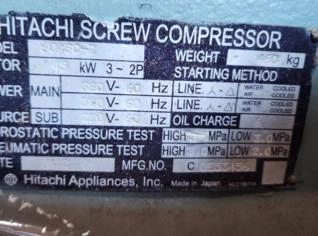 Compressores Hitachi Screw - Alta eficiência