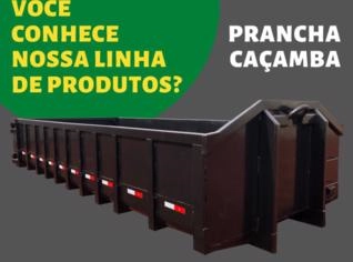 Caçamba Roll On Roll Off 6,50x2,40x1,80 - PR