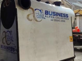Caldeira de 1000 Kg com alta eficiência
