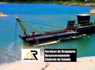 Serviços de Dragagem - Desassoreamento e Controle