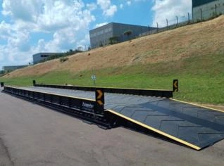 Balança Rodoviária Metálica Móvel