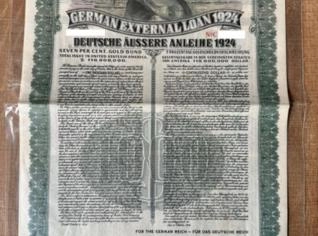 Títulos Alemães 1924 - Últimas Unidades