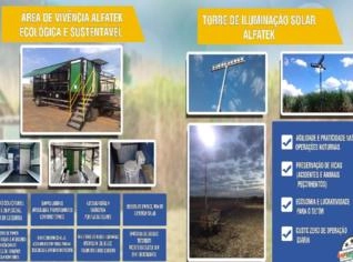 Aluguel Área de Vivência e Iluminação Solar
