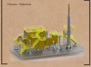 Caldeira Industrial Flamotubular