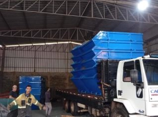 Caçamba Estacionária para Entulho em Igarapé - MG
