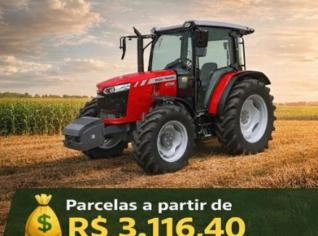 Trator Massey Ferguson 4700 - Sem Juros em Mococa