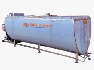 Tanque Gelainox Meia Cana em Aço Inoxidável