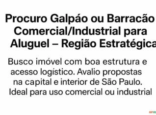 Galpão ou Barracão em Barueri para Aluguel ou Venda