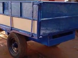 Carretinha Agrícola Reforçada - Ideal para Tratores