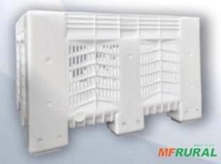 Caixa Pallet Bin Vazada - Ideal para Armazenamento