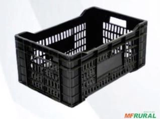 Caixa Vazada PL 40 - 40L para Frutas e Verduras