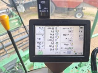 Colheitadeira John Deere S 540 2014 com 25 pés