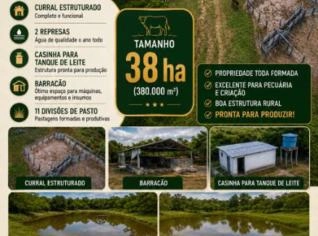 Fazenda 38 ha em Água Boa
