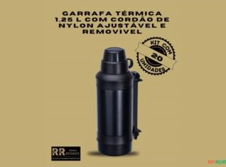 Garrafa Térmica 1,25L - Ideal para Café e Tereré