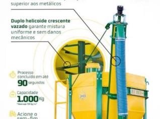 Misturador e Tratador de Sementes Cimisa MT - 1000