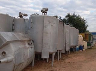 Tanque Inox 5200L com Agitador em Rio Claro