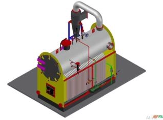 Caldeira BBT M2P - 500 a 5.000 kg/h Steam