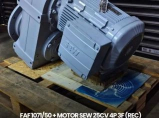 Motorredutor SEW 25CV Redução 1/50