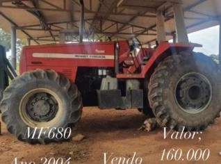 Trator MF 680 - Em Paraíso do Tocantins