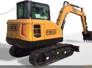 Escavadeira Forza FE60S - Potência e Versatilidade