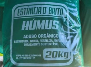 Húmus de Minhoca 20kg - Adubo Orgânico em Araçatuba